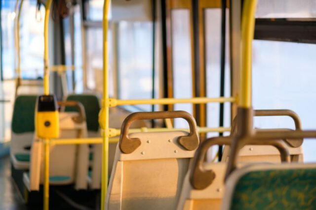 city bus interior
