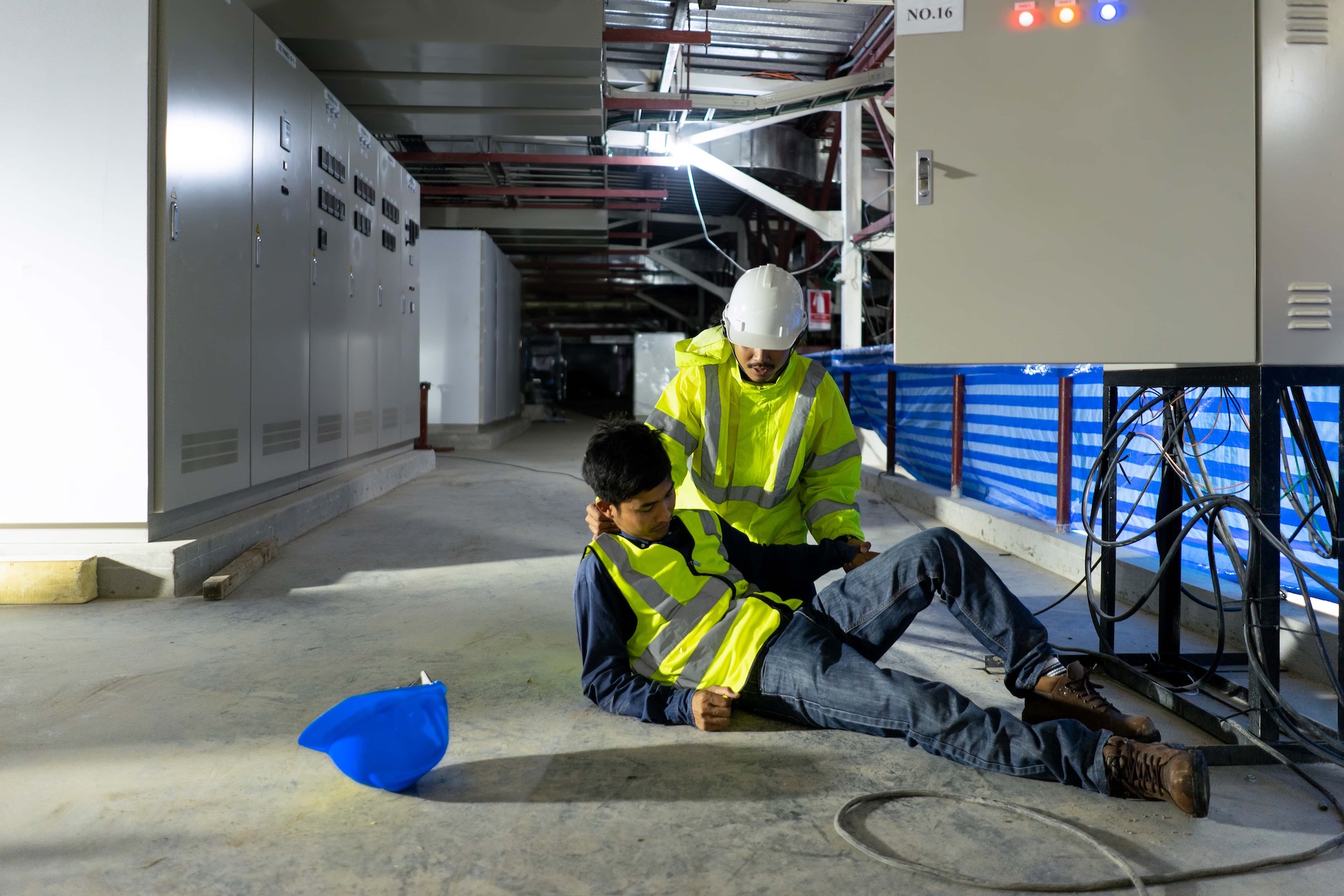 safety first aid employee accident at work